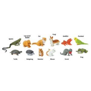 Zwierzęta domowe, figurki w tubie Safari Ltd.