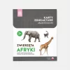 Zwierzęta Afryki karty edukacyjne Montessori