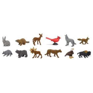 Zwierzęta natury, figurki w tubie Safari Ltd.