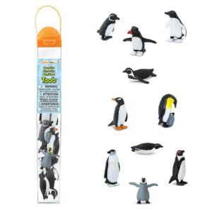 Pingwiny, figurki edukacyjne w tubie Safari Ltd.