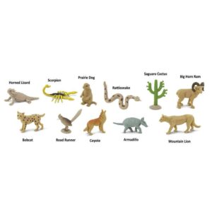 Zwierzęta pustyni, figurki w tubie Safari Ltd.