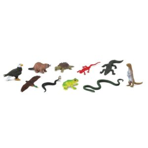 Zwierzęta rzeki, figurki w tubie Safari Ltd.