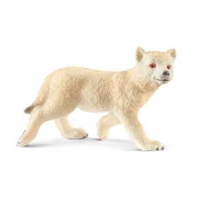Młody wilk arktyczny, figurka edukacyjna marki Schleich