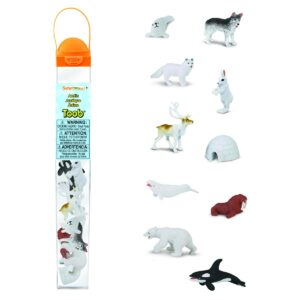 Zwierzęta Arktyki, figurki w tubie Safari Ltd.