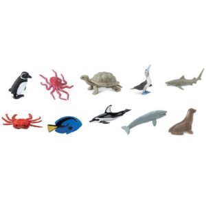 Zwierzęta Pacyfiku, figurki w tubie Safari Ltd.