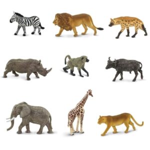 Zwierzęta Afryki Południowej, figurki w tubie Safari Ltd.
