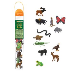 Zwierzęta leśne, figurki w tubie Safari Ltd.